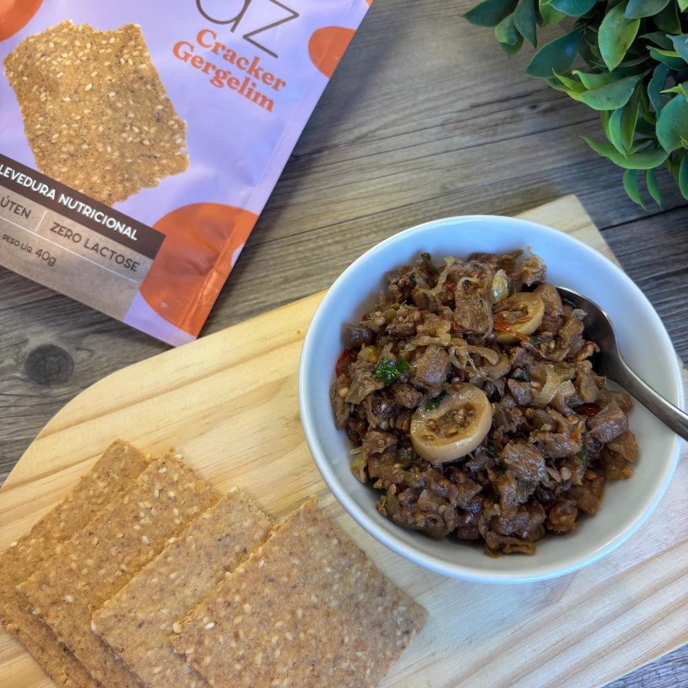 Cracker Gergelim seedz – Biscoito Salgado Fit Sem Glúten e Sem Açúcar