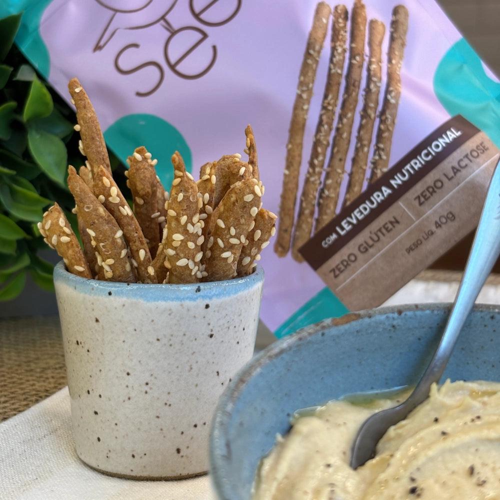 Grissini seedz – Palitinhos Crocantes Sem Glúten, Sem Lactose e Sem Açúcar