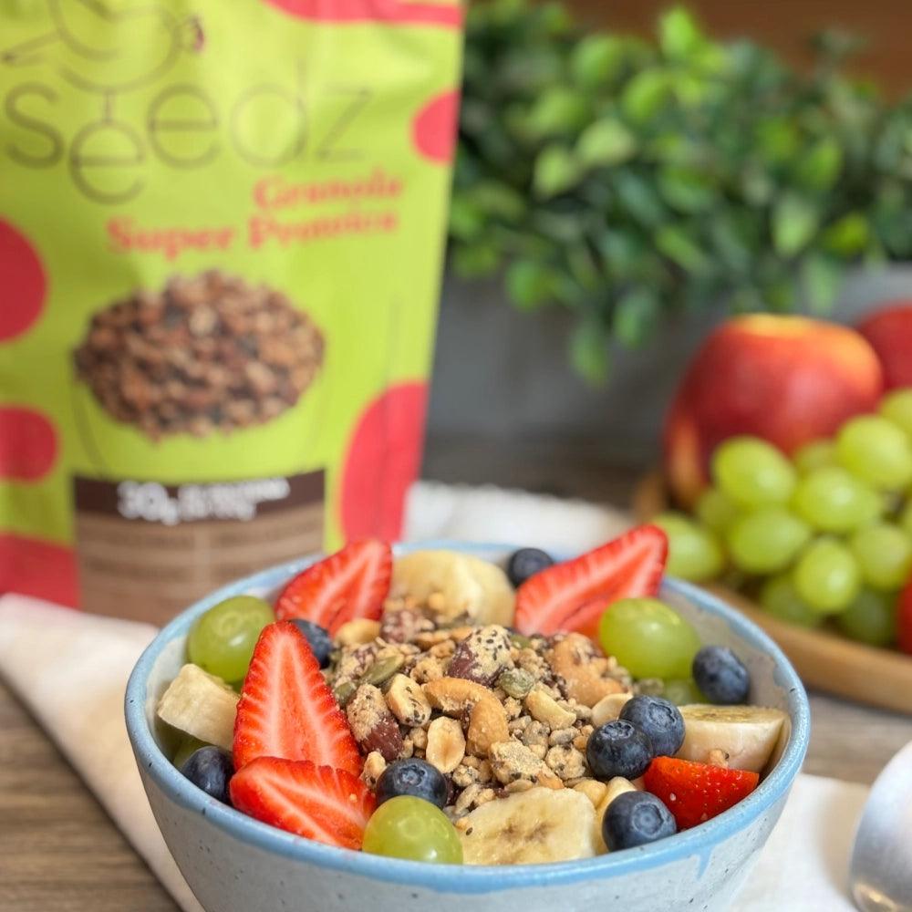 Granola Super Proteica – Sem Glúten e Zero Adição de Açúcar