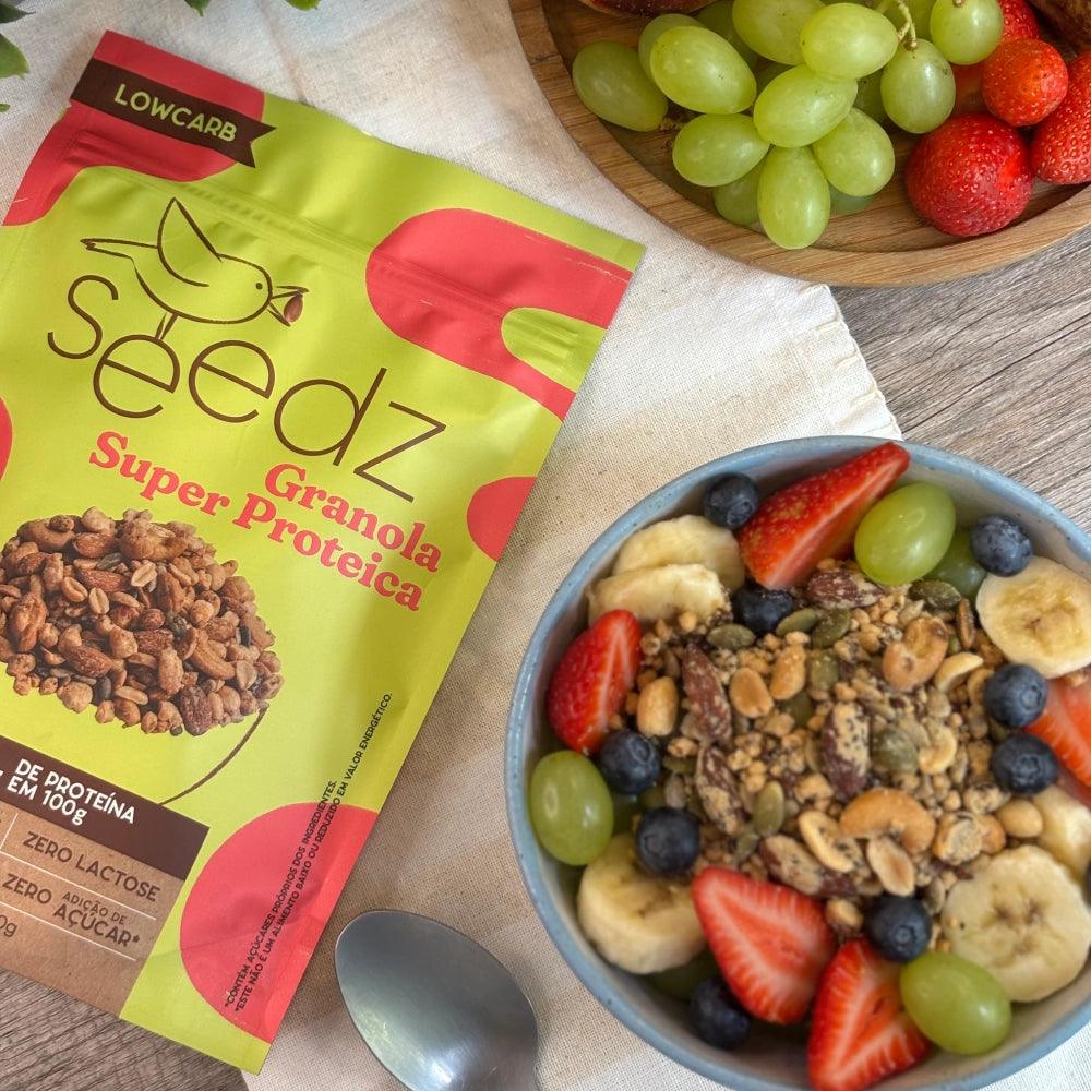 Granola Super Proteica – Sem Glúten e Zero Adição de Açúcar