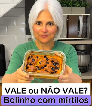 Bolinho de Mirtilo Fit: Testei a Receita Viral e Te Conto a Verdade 🫐