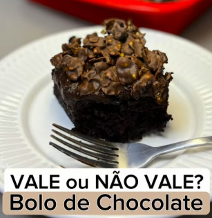 Bolo de Chocolate Vegano com Ganache Crocante: Será Que Presta? 🍫