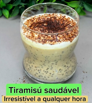 Tiramisu de Aveia Sem Lactose Que Viralizou