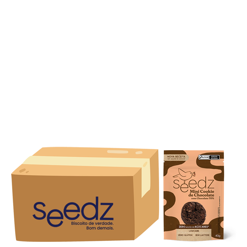 Caixa 8un Mini Cookie Chocolate