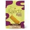 Biscoito Proteico Parmesão seedz com 13g de proteína e lactose, sem glúten, snack pós-treino