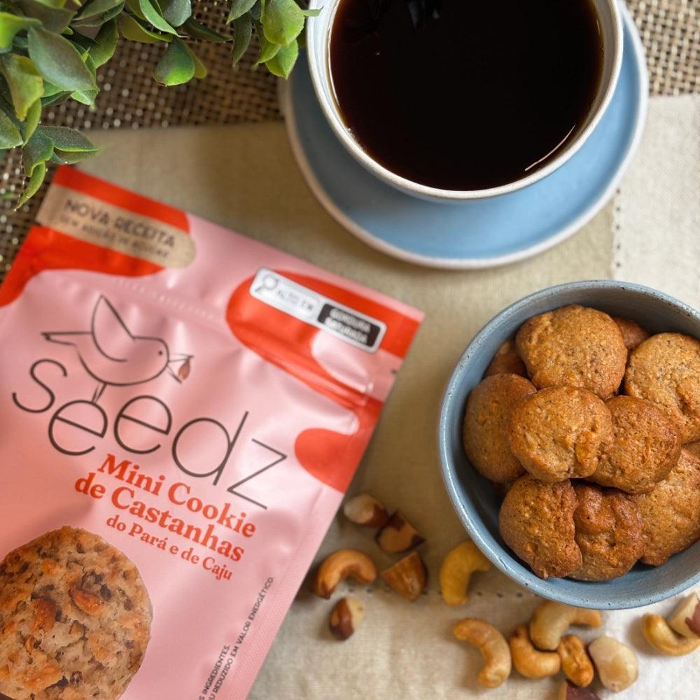 Mini Cookie de Castanhas