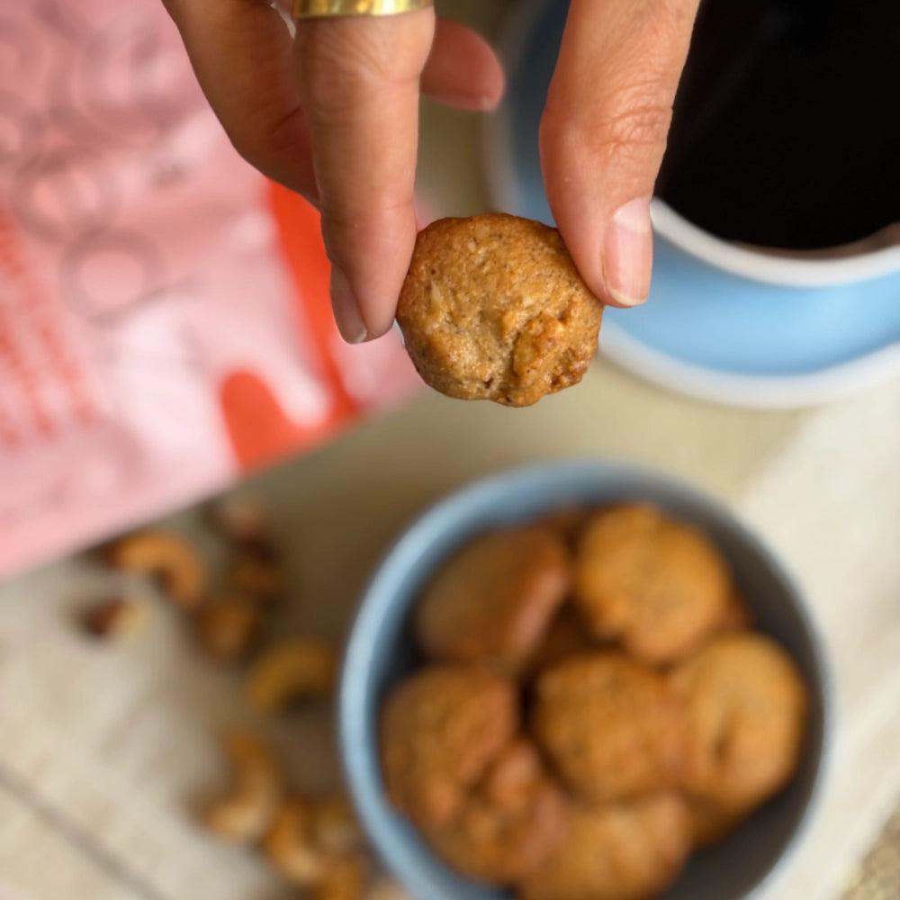 Mini Cookie de Castanhas