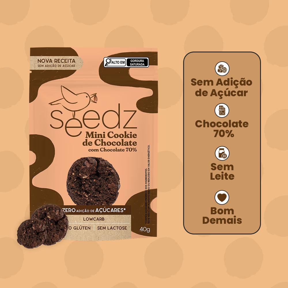 Mini Cookie Chocolate 70%