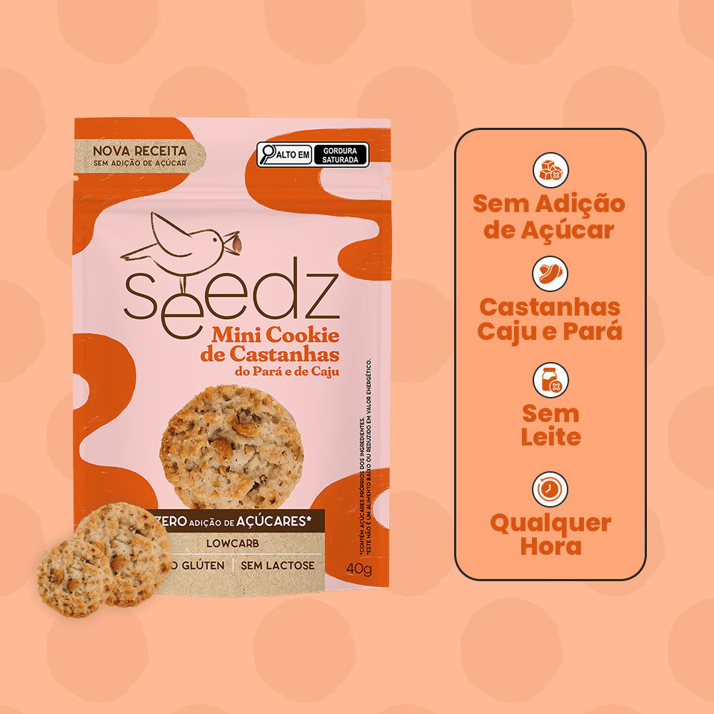 Mini Cookie Castanhas