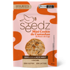 Mini Cookie de Castanhas seedz, sem glúten e sem açúcar adicionado, biscoito doce com castanhas