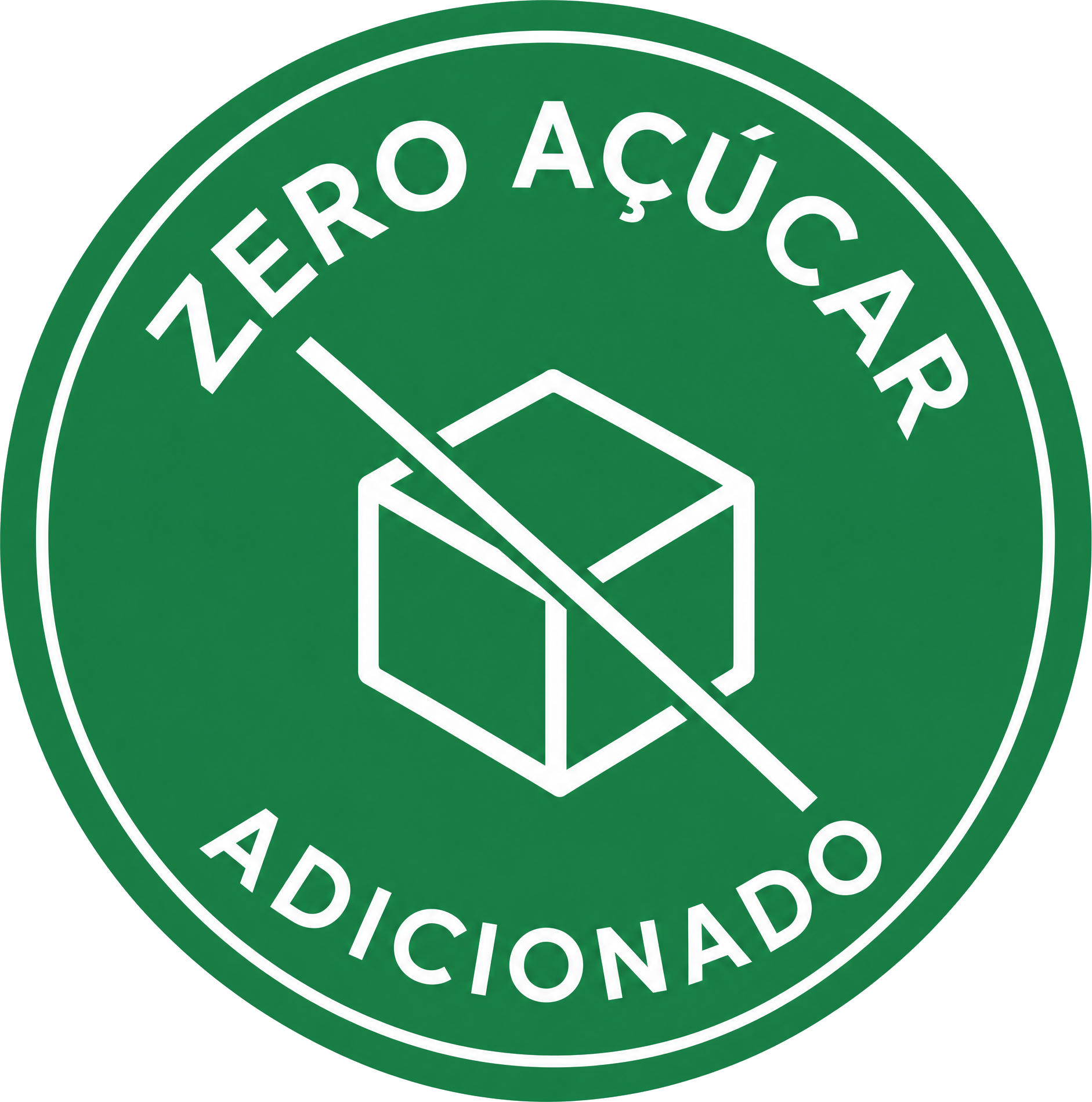 Zero açúcar adicionado